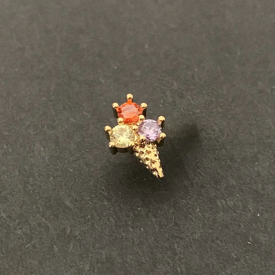 AROS PETIT | PLATA BAÑO ORO 4