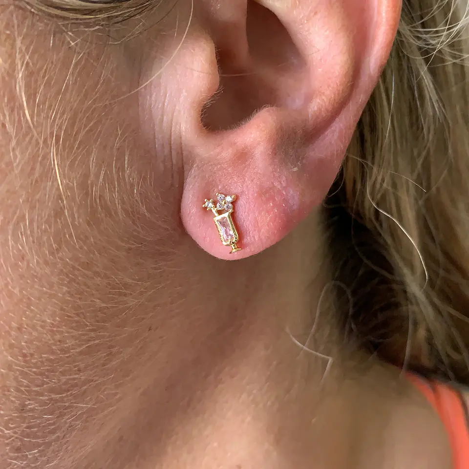 AROS PETIT | PLATA BAÑO ORO 2