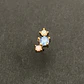 AROS PETIT | PLATA BAÑO ORO - Miniatura 7