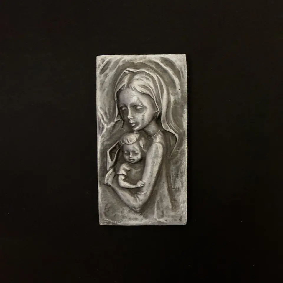 DETENTES PUERTA VIRGEN Y NIÑO 5