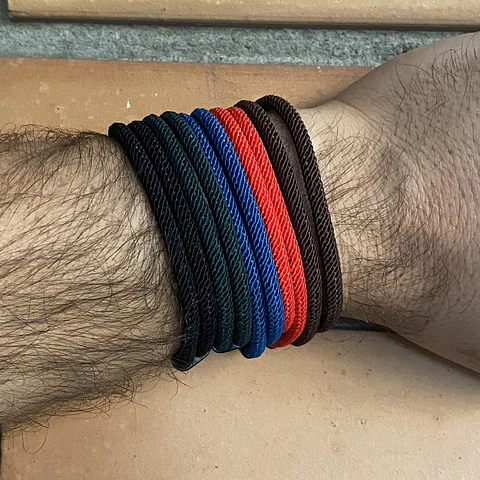 PULSERAS CORDÓN COLORES