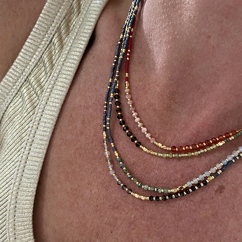 COLLARES MIYUKI COLORES