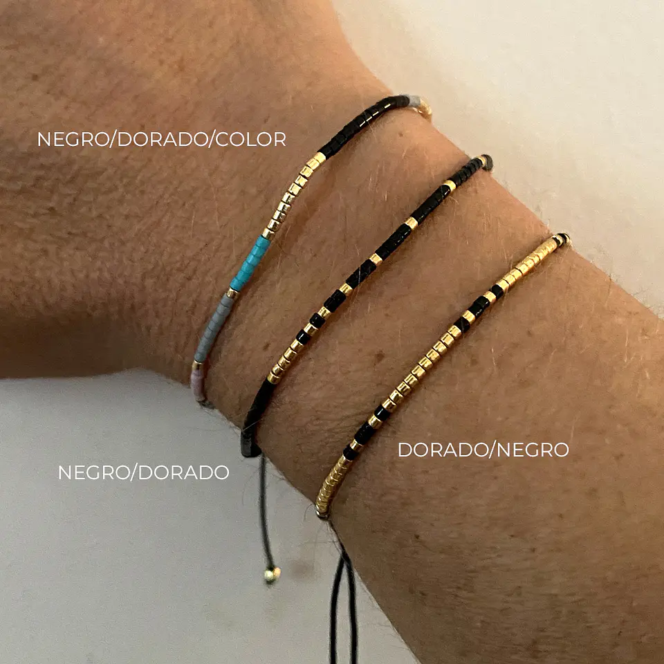 PULSERAS MIYUKI SIMPLE COLORES 4