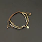 PULSERAS MIYUKI TRIPLE VIRGEN DE LOS RAYOS | ENCHAPE ORO - Miniatura 3
