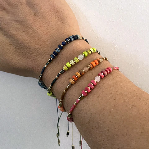 PULSERAS MIYUKI STONE