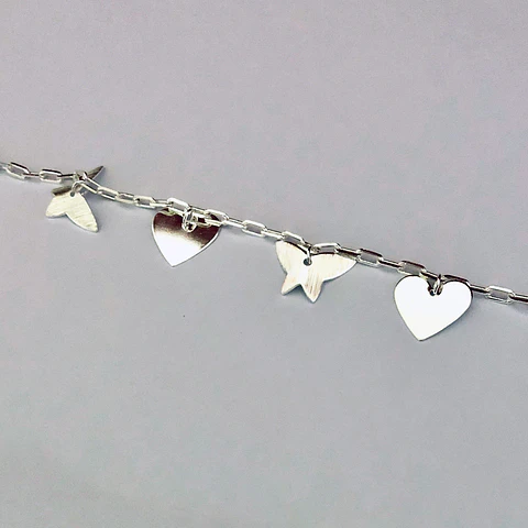 PULSERAS INDI | BAÑO PLATA