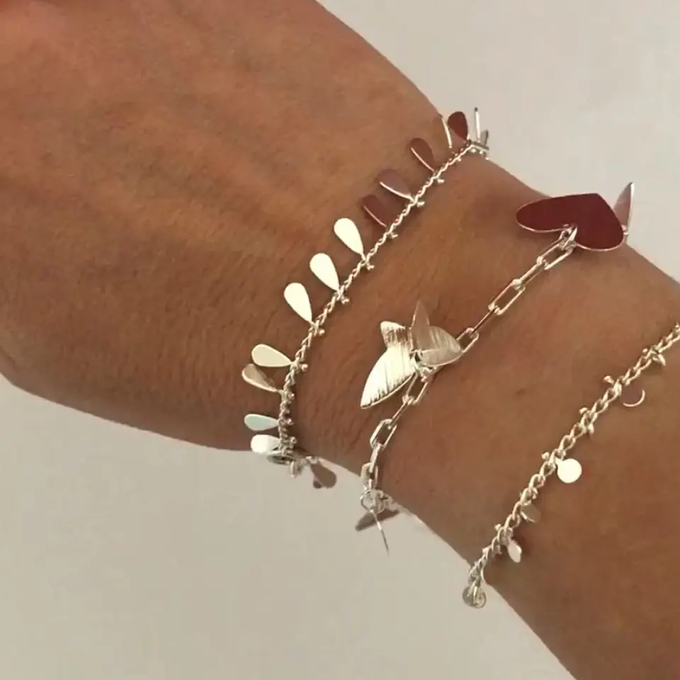 PULSERAS INDI | BAÑO PLATA 1