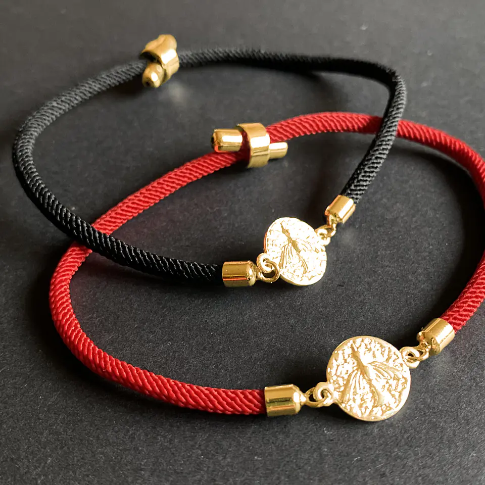 PULSERAS CORDÓN CONECTOR | ENCHAPE PLATA Y ENCHAPE ORO 7