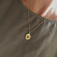 COLGANTE CORAZÓN DETENTE ROJO | ENCHAPE ORO Y ENCHAPE PLATA - Miniatura 5