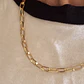 COLLARES CADENAS ESLABÓN RECTANGULAR | BAÑO ORO - Miniatura 3