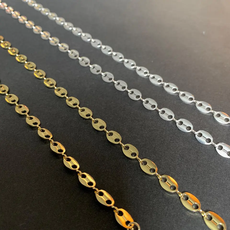 COLLARES CHAIN | BAÑO ORO Y BAÑO PLATA 2