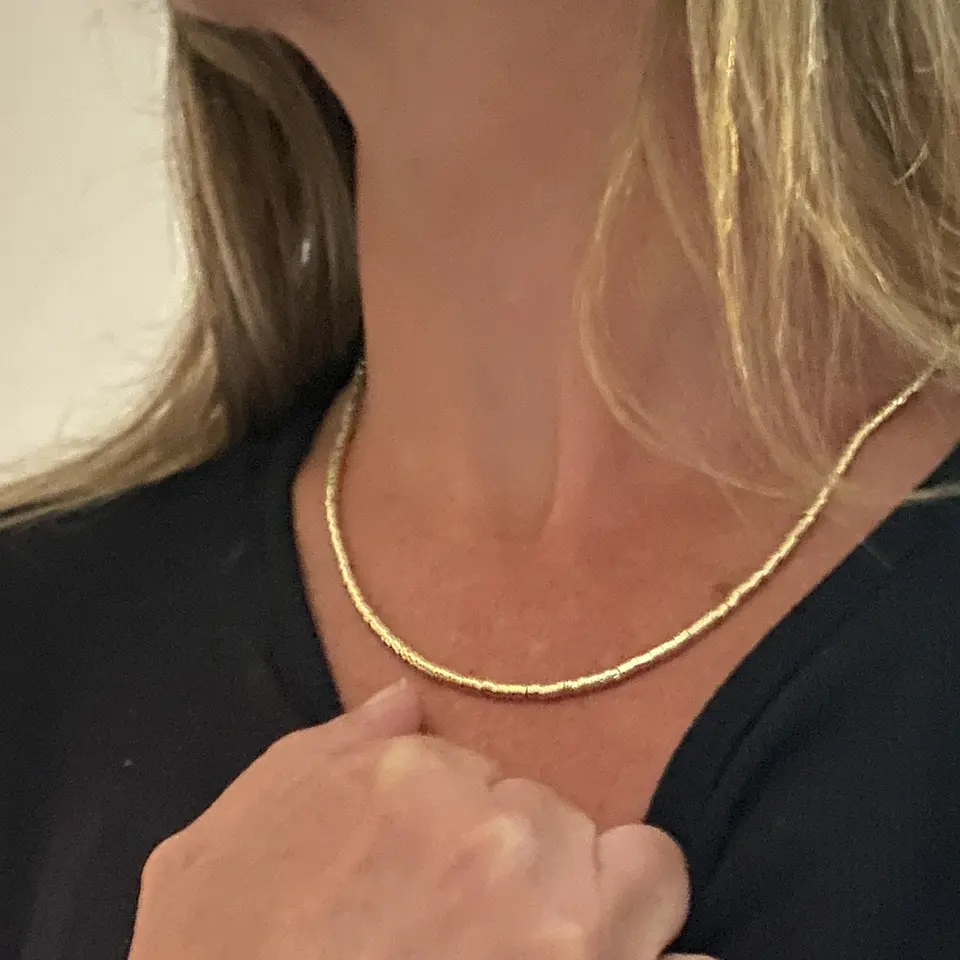 COLLARES CADENAS MOSTACILLAS | BAÑO ORO Y BAÑO PLATA 3