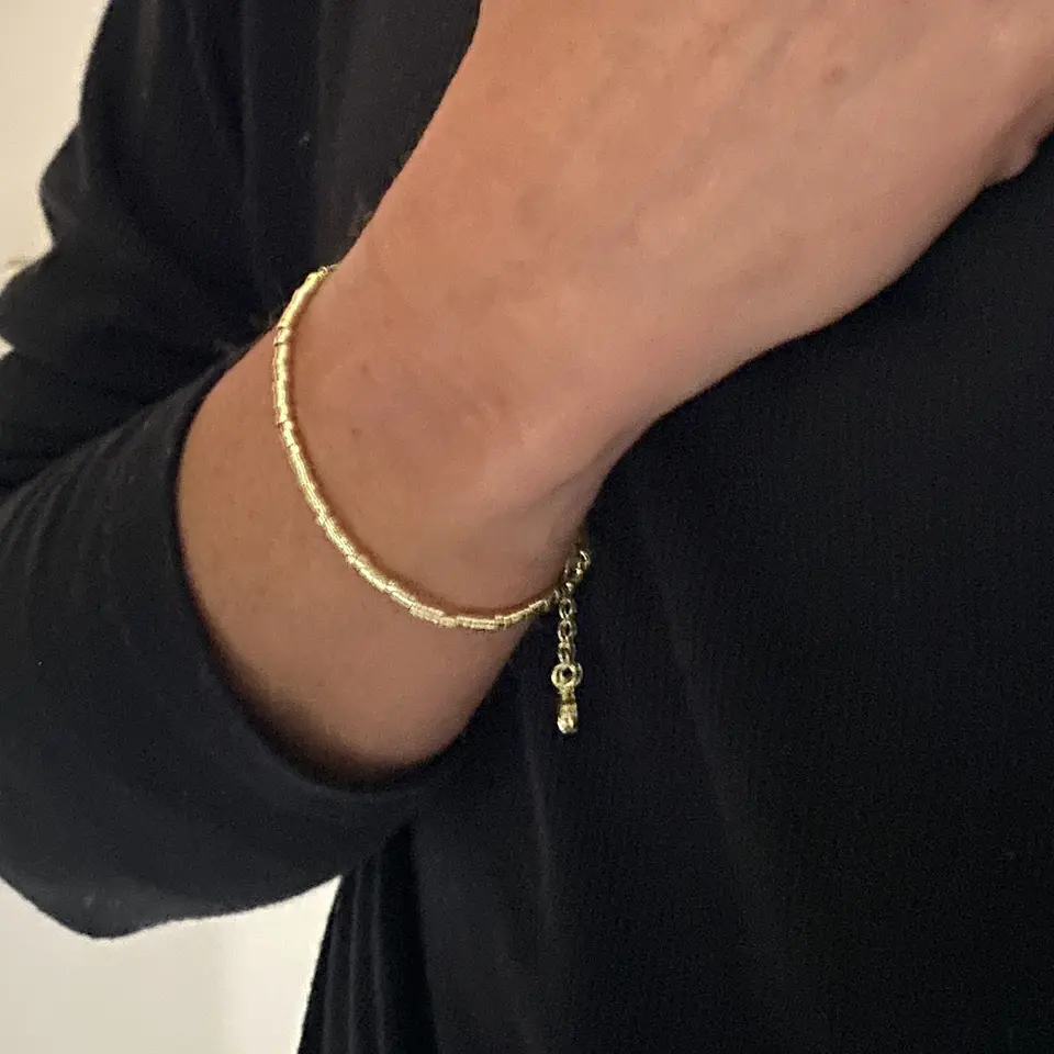 PULSERAS MOSTACILLAS | ENCHAPE ORO Y ENCHAPE PLATA 1