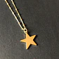 COLGANTE ESTRELLA | BAÑO ORO - Miniatura 1