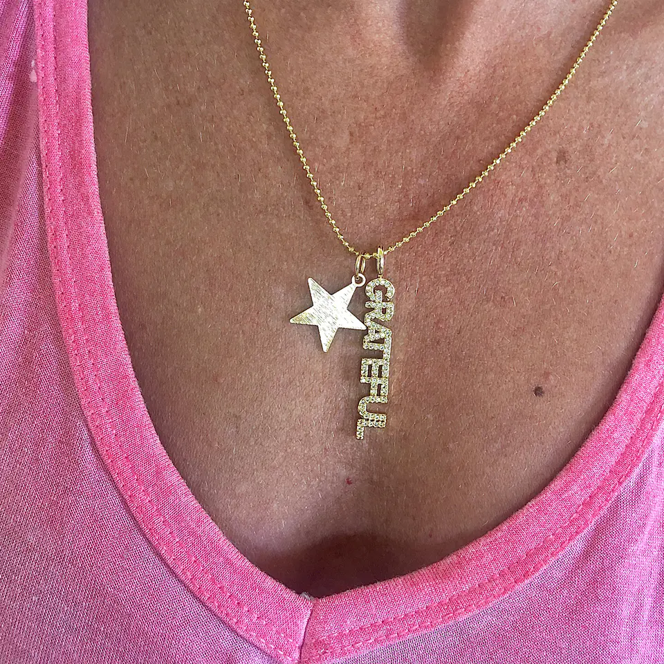 COLGANTE ESTRELLA | BAÑO ORO 2