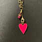 COLGANTES CORAZÓN COLOR | BAÑO ORO - Miniatura 2