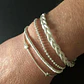 PULSERAS TRENZA | BAÑO ORO Y BAÑO PLATA - Miniatura 3