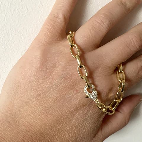 PULSERA LIGHT | BAÑO ORO