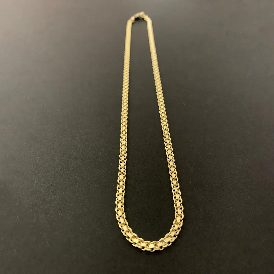 COLLAR TRENZADO | ENCHAPE ORO 1