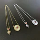 COLLAR ESCAPULARIO MEDALLA CORAZÓN | BAÑO ORO Y BAÑO PLATA - Miniatura 1
