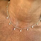 COLLAR CIRCONES | BAÑO PLATA - Miniatura 2