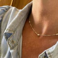 COLLAR NUDOS | BAÑO PLATA - Miniatura 1