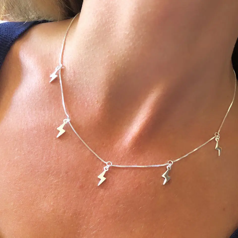 COLLARES RAYOS | BAÑO ORO Y BAÑO PLATA 1