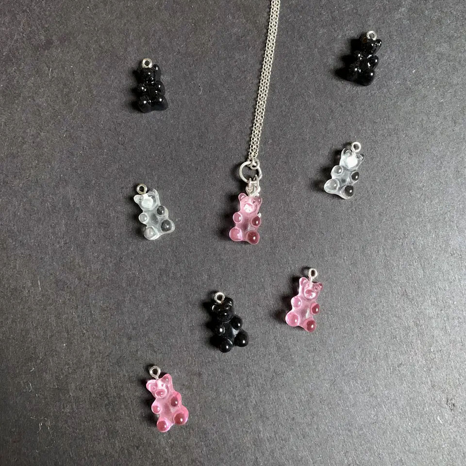 COLLARES GUMMY BEAR | PLATA 2