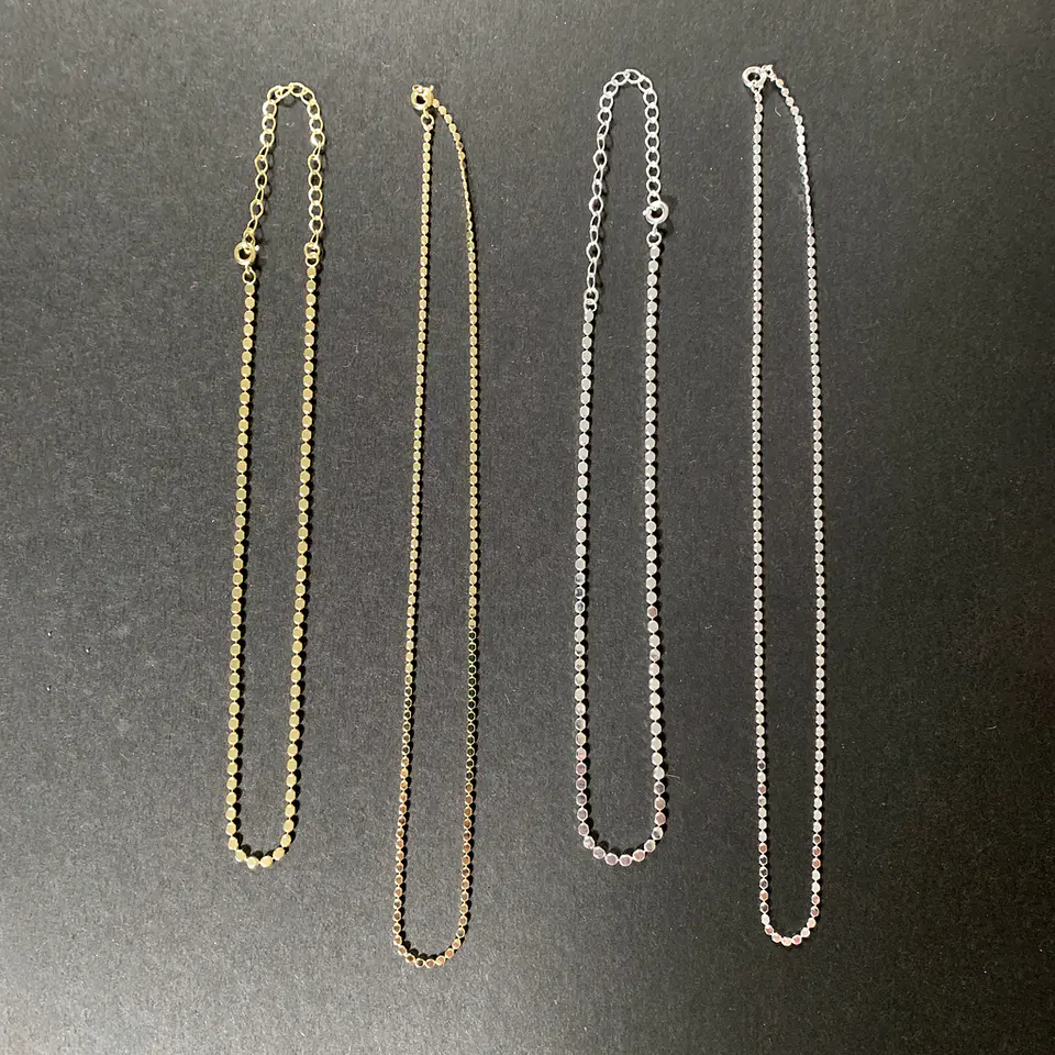 COLLARES CADENA MOON | BAÑO ORO Y BAÑO PLATA 2