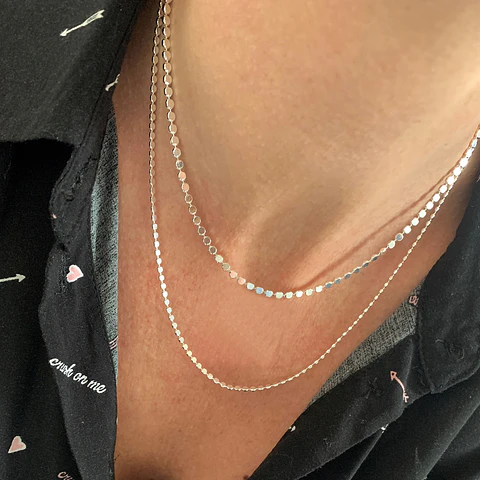 COLLARES CADENA MOON | BAÑO ORO Y BAÑO PLATA