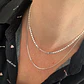 COLLARES CADENA MOON | BAÑO ORO Y BAÑO PLATA - Miniatura 7