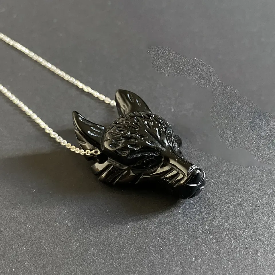 COLLAR LOBA | PLATA 1