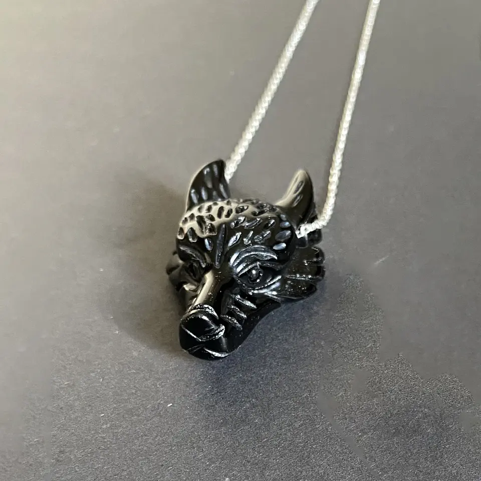 COLLAR LOBA | PLATA 4