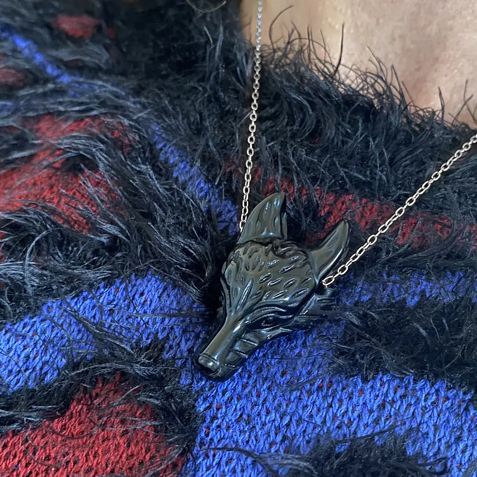 COLLAR LOBA | PLATA 6