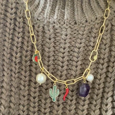 COLLARES CHARM | BAÑO ORO Y BAÑO PLATA