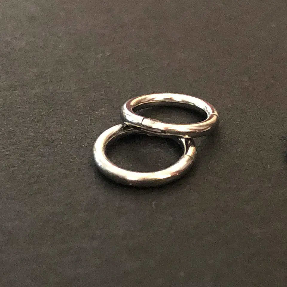 AROS ARGOLLA INFINITY | BAÑO ORO Y BAÑO PLATA 2