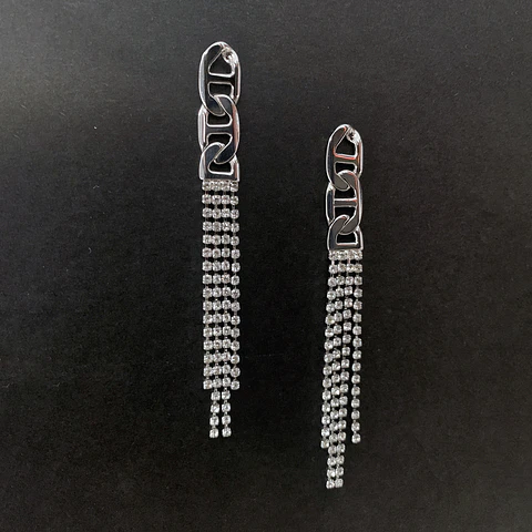 AROS CHAIN BRIGHT | BAÑO PLATA