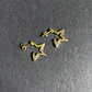 AROS ARGOLLA STAR | BAÑO ORO - Miniatura 1