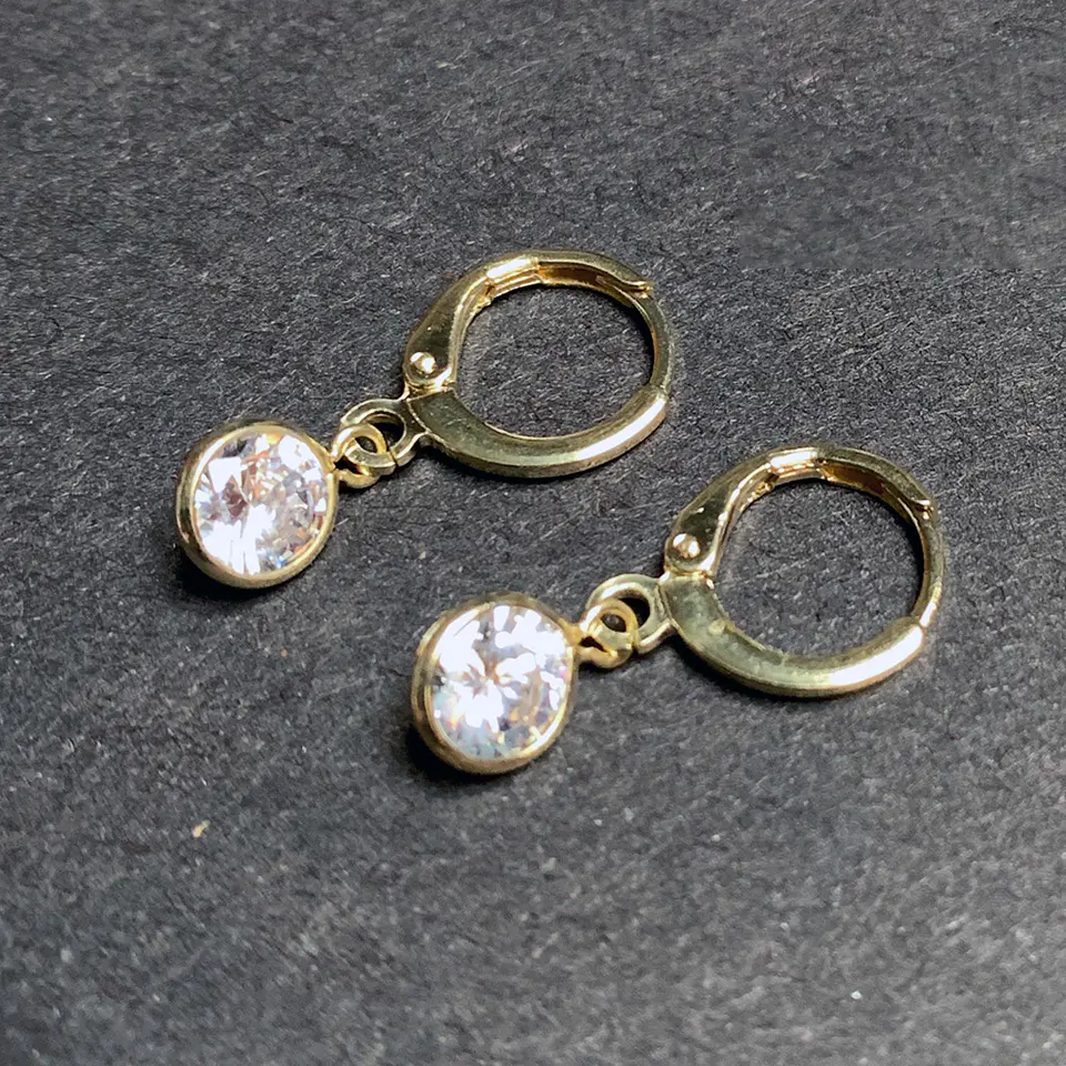 AROS ARGOLLA PUNTO DE LUZ | BAÑO ORO Y BAÑO PLATA 4