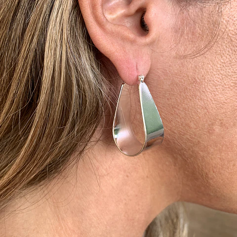 AROS ARGOLLA PÉNDULO | BAÑO ORO Y BAÑO PLATA