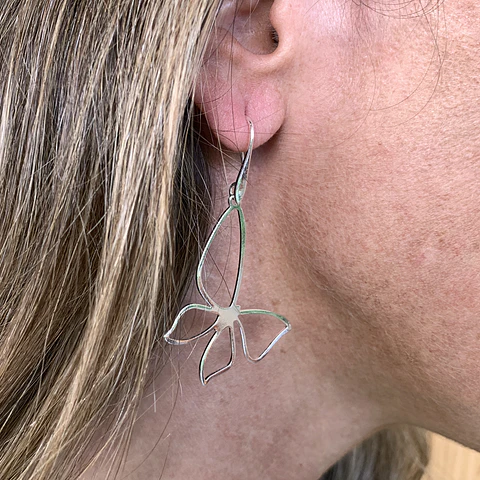 AROS MARIPOSA CALADA | BAÑO ORO Y BAÑO PLATA