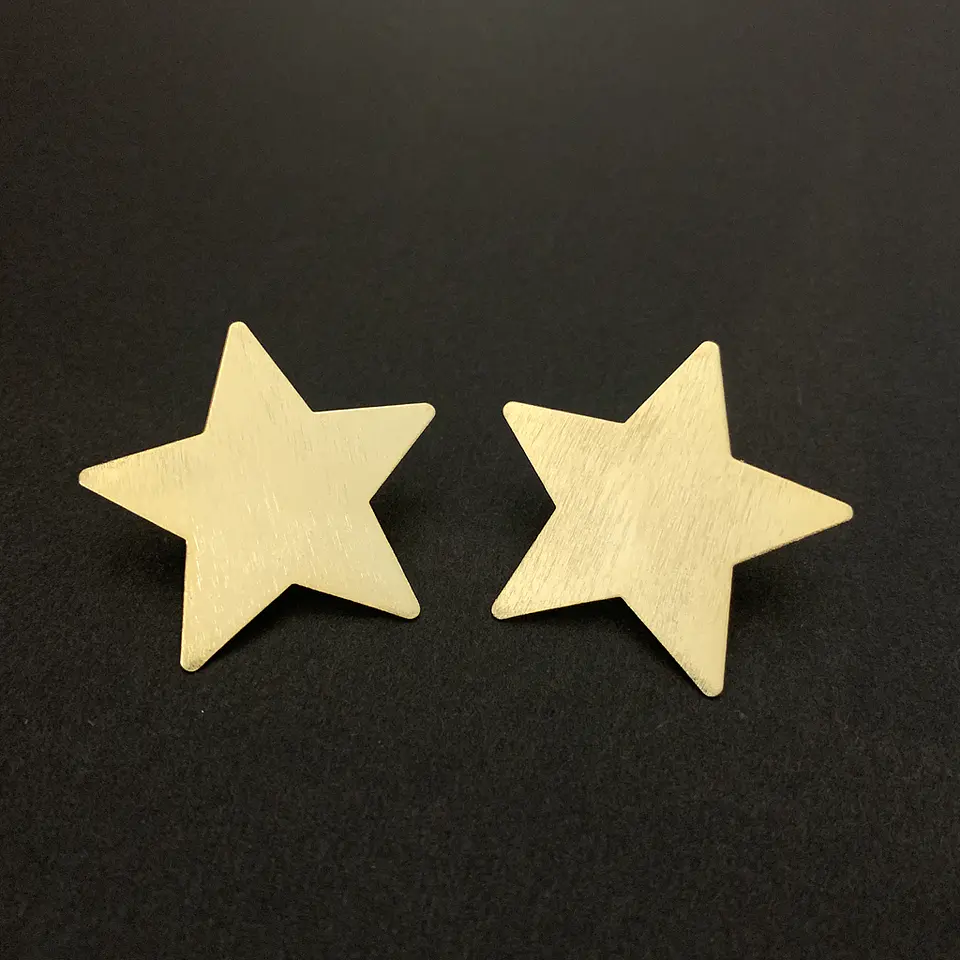 AROS ESTRELLA | BAÑO ORO Y BAÑO PLATA 3