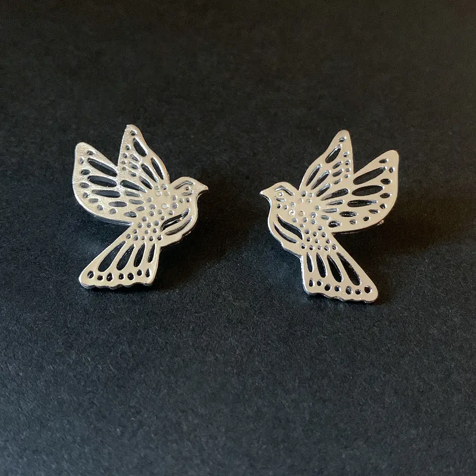 AROS COLIBRÍ | BAÑO ORO Y BAÑO PLATA 2