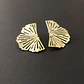 AROS MEDIA FLOR | BAÑO ORO Y BAÑO PLATA - Miniatura 2