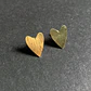 AROS CORAZÓN M | BAÑO ORO Y BAÑO PLATA - Miniatura 1