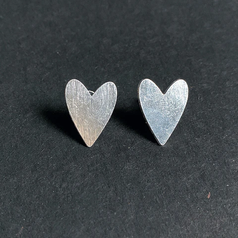 AROS CORAZÓN M | BAÑO ORO Y BAÑO PLATA