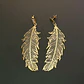 AROS PLUMA | BAÑO ORO Y BAÑO PLATA - Miniatura 2