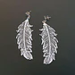 AROS PLUMA | BAÑO ORO Y BAÑO PLATA - Miniatura 3