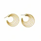 AROS ARGOLLA BIT | BAÑO ORO Y BAÑO PLATA - Miniatura 2