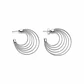 AROS ARGOLLA BIT | BAÑO ORO Y BAÑO PLATA - Miniatura 3